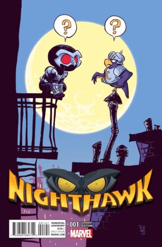 Vault 35 NIGHTHAWK #1 YOUNG VARIANT Marvel NM Comic