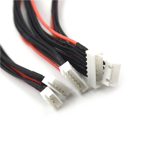 2S 3S 4S 6S 1P RC lipo battery balance charger plug Cable 22 AWG Silicon WireITH