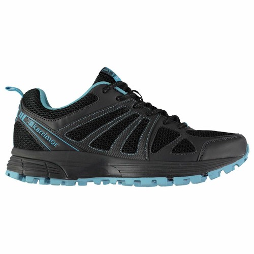 Karrimor femme Caracal Trail Running Chaussures Low Top Lace Up Baskets Maille Panneaux