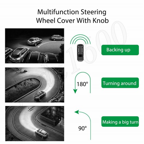 Car Steering Wheel Cover Handle Spinner Knob Semi Case Easy Steering Assist Ball