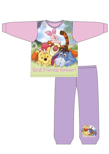 Baby Girls Pyjamas Winnie The Pooh Aristocats Marie Toddler Kids Pjs Nightwear