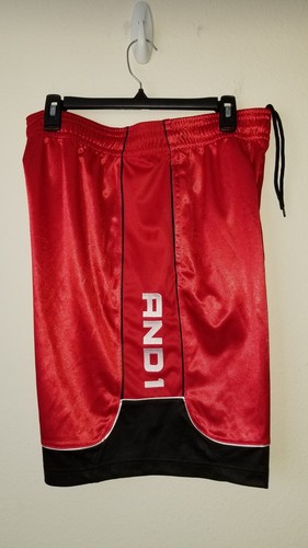 **** New Mens Basketball Shorts by And1.**Adjustable Elastic Waist Size L.****