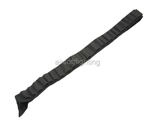 Sports 50 RD Shotgun 12GA 20 Gauge Bandolier Bandoleer Shell Holder Holster BK