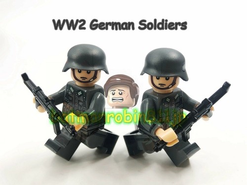 Free Shipping WW2 German Soldiers Custom Mini figure 11pcs Set
