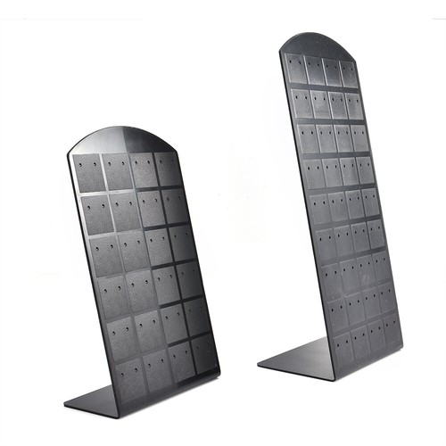 72 Holes Earring Jewelry Showcase Stand Holder Organizer Travel Display Rack