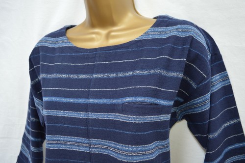 NEW £45 WHITE STUFF RAINDANCE STRIPE JERSEY TUNIC DRESS NAVY BLUE SIZE 6-18