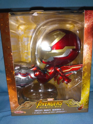 HOT TOYS Cosbaby Marvel Avengers Infinity War IRON MAN MARK L VOLO propulsore
