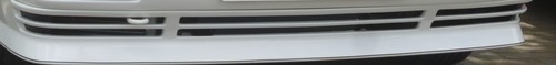 SATIN BLACK FRONT SKIRT LOWER AIR VENT TRIM STRIPS AUDI UR QUATTRO TURBO COUPE