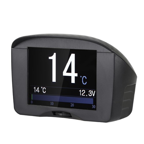 Autool X50 Plus Car OBD Alarm Water TEMP Speed Smart Digital Meter HUD Display