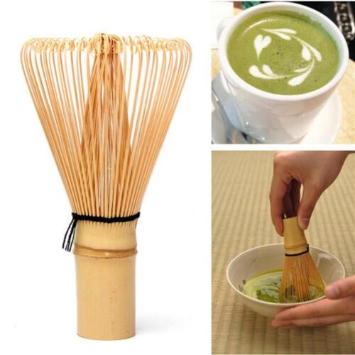 1x Bamboo Whisk Chasen Brush Tool for Green Tea Powder Matcha with Scoop Set
