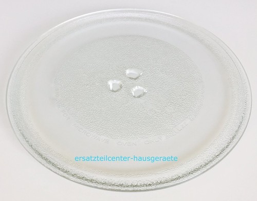 255 mm Universal plateau en verre pour micro-ondes avec 3 accessoires