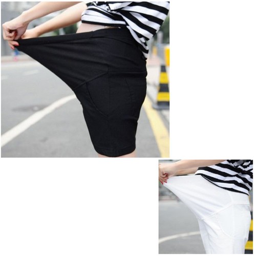 Summer Shorts For Women New soft Elastic Pregnant Pants Maternity Care Belly