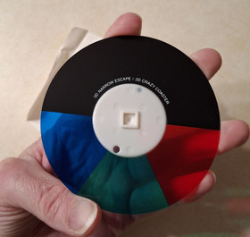 Vectrex 3D Narrow Escape Complete CIB Video Game Cartridge Manual Color Wheel