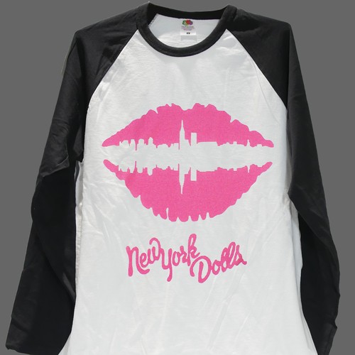 NEW YORK DOLLS PUNK ROCK T-SHIRT baseball long sleeve top S-3XL
