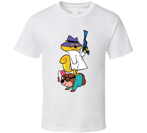 Secret Squirrel Retro Hanna Barbera Cartoon Poster Fan T Shirt