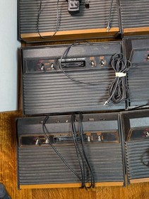 Atari 2600 Console Lot Of 8 Consoles - Six Switches Vader And 4 Switch For Parts