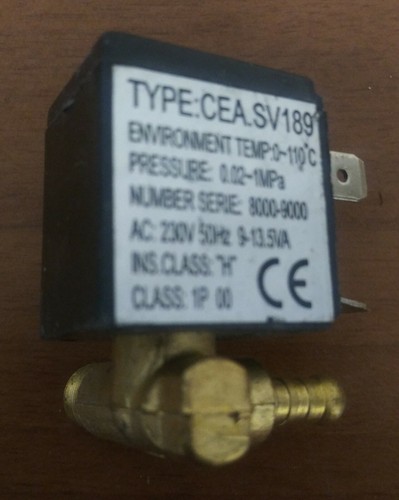 H Boiler Iron Ironing Various Used Solenoid valve sv189 110 ° C 230v 1mpa 13,5a CL