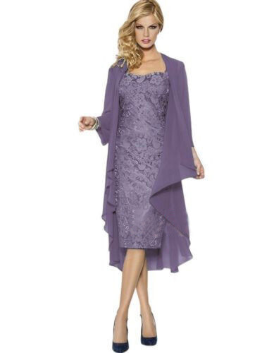 Woman Chiffon Jackets Mother of the Bride Formal Evening loose coats Size 2-24
