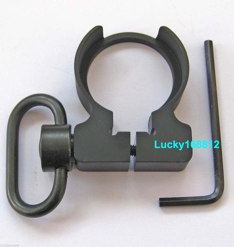 Clamp-on Single Point Sling Buffer Tube Quick Detach w// QD Sling Swivel Adapter