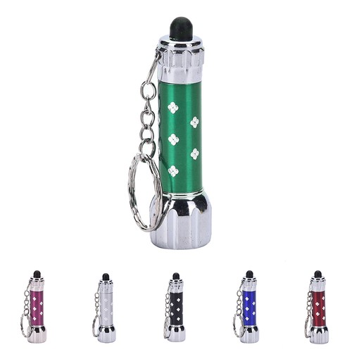 7 LED Aluminium Mini Taschenlampe Kleine superhelle Batterie JUHN