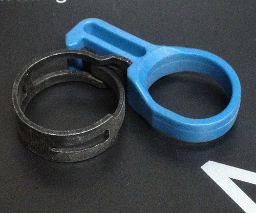 Azul Genuine MG Rover 75 ZT Calentador Manguera Clip TD5 PYC102030