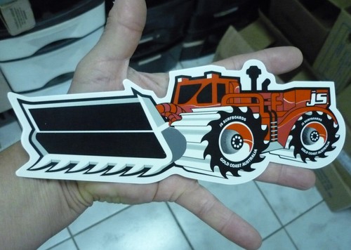 JS SURFBOARDS Sticker 9 /"