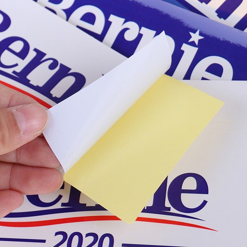 10Pcs//bag Bernie Sanders 2020 For President Car Bumper Stickers DecalsWCP