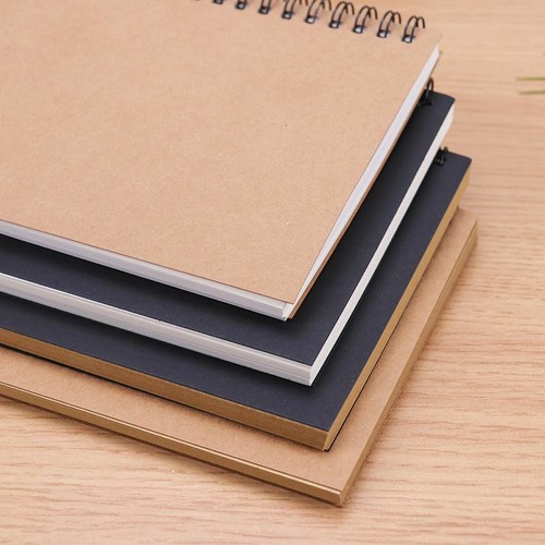 Paper Sketch Book Set For Watercolor Drawing Art Sketchbook 50 Sheets School Pad