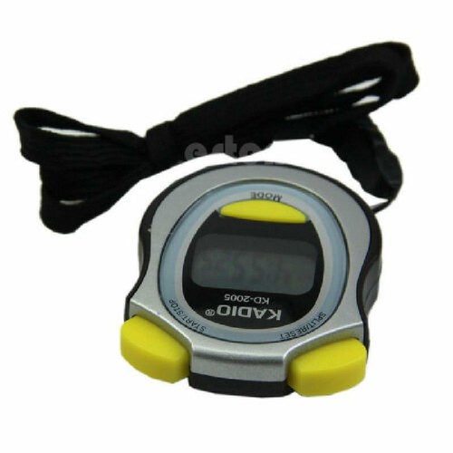 Newest Digital Handheld LCD Chronograph Timer Sports Stopwatch Counter