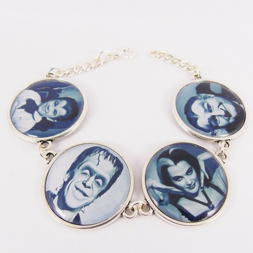 THE MUNSTERS BRACELET kitsch vintage retro horror goth lily herman munster