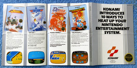 Vintage 1989 Konami Video Game Catalog For Atari 5200