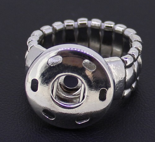 10 x Chunk Chunks Button Click Druckknopf Ring dehnbar Posten Konvolut Neu