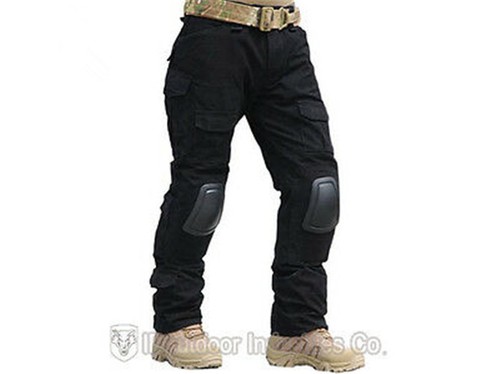 Camouflage Tactical Pants with Knee Pads Men/'s Camp Hiking Trousers