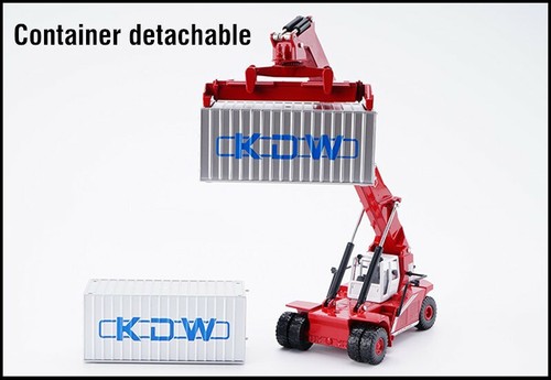 1:50 Alloy Diecast Reach Stacker Toy Container Crane Engineering Vehicle Model