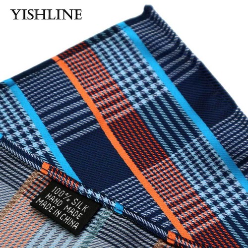 2018 New Men/'s Handkerchief Pocket Square Paisley Plaid Checks Chest Tower Hanky
