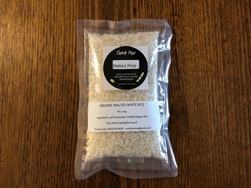 ORGANIC MALTED RICE sake home brew kit kome koji Aspergillus oryzae 200 gram