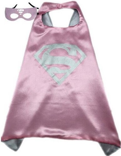 Kids Children Comic Book Hero Cape Mask Kids Fancy Dress Costume Outfit Hot UK