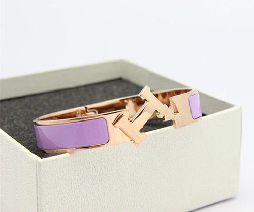 New Silver Women Stainless Steel H-shaped Buckle Bracelet Bangle Anti-Allergic