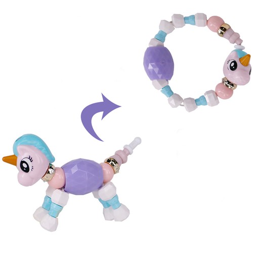 Multipurpose Baby Girl Bracelet Magic Tricks Animals Creative Elasticity Kid Toy