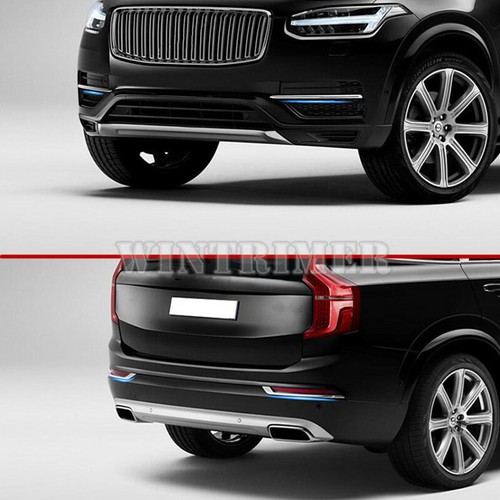 Details about / ABS Chrome Front /& Rear Fog Light Lamp Cover Trim 4pcs For VOLVO XC90 2016-2019