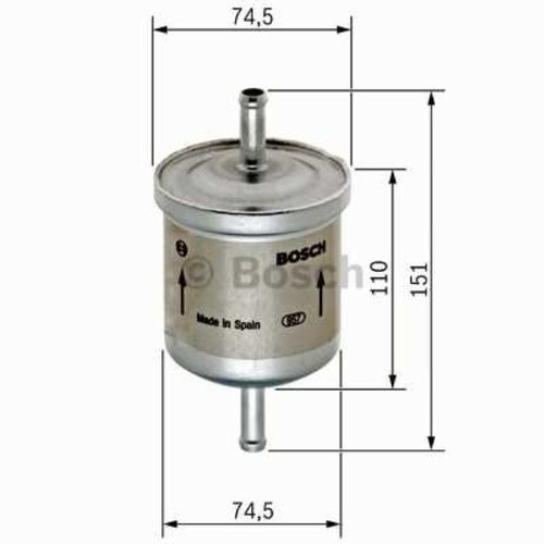 Sprinter CLK S SLK * Carburante Filtro Bosch 0450905275 MERCEDES C G E VW Vito SL
