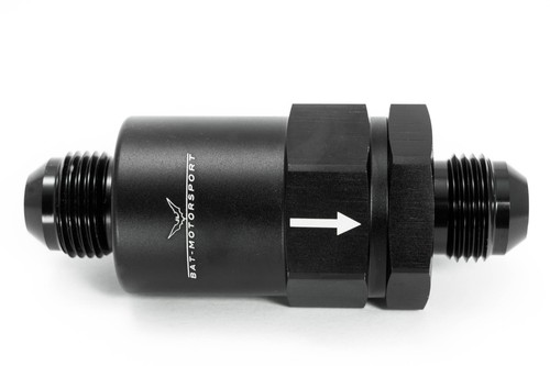 AN8 JIC8 Vorfilter//Niederdruckfilter Dash 08 schwarz