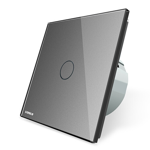 Details about / Wall Light Remote Touch Switch 1 Gang 1 Way Glass Panel EU Standard