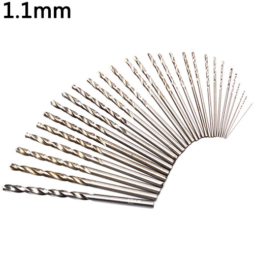 50 PCS HSS Cobalt Twist Drill Bits HSS-Co For Hard Metal Stainless Steel 1mm-3mm 50 PCS HSS Cobalt Twist Drill Bits HSS-Co For Hard Metal Stainless Steel 1mm-3mm