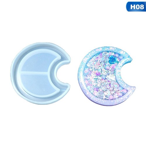 Silicone Resin Mold for DIY Jewelry Pendant Making Tool Mould Handmade Craft ~^