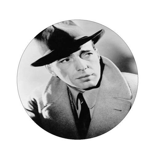 YOU CHOOSE! HUMPHREY BOGART MAGNET MIRROR OR PIN BACK BUTTON
