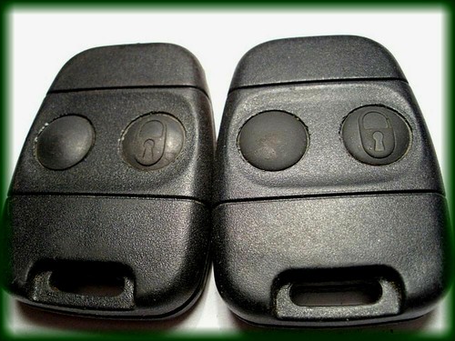 2 x GENUINE ROVER 200 400 MGZR ZS TF 45 25 2 BUTTON REMOTE KEY FOB CASES