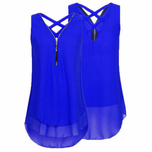 Sexytops Damen Sommer Oberteile Chiffon Longshirt Tunika Tops Longbluse Gr.36-50