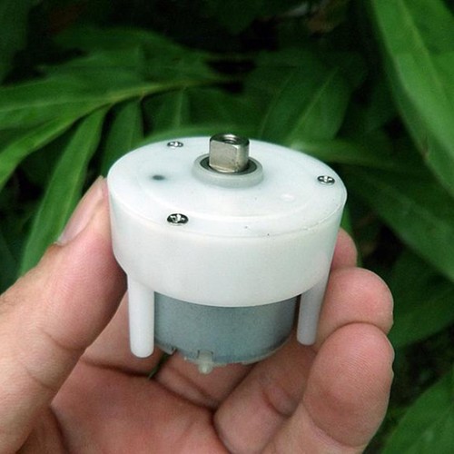 DC 5V 6V 40RPM 500 caja de cambios de Metal Gear motor baja velocidad Torque Grande para armar uno mismo Robot