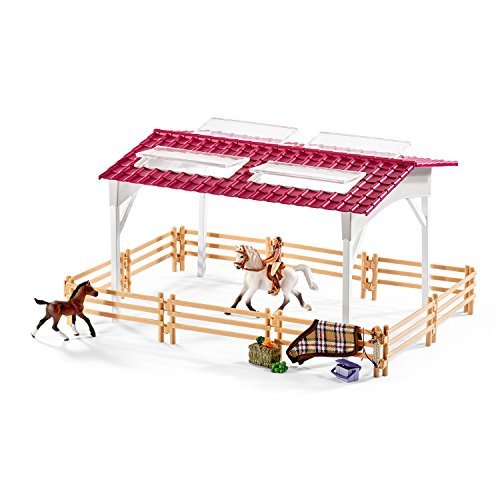 Chevaux Et Accessoires Centre équestre avec Cavalière Schleich 42344